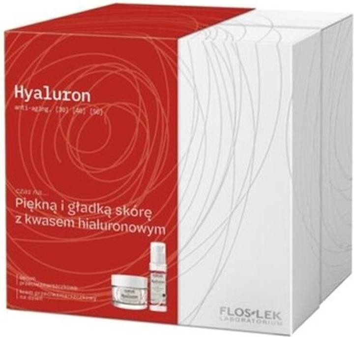 Image du produit Floslek Fos-Lek, set sérum anti-âge hyaluron 30 ml + crème 50 ml (Kit de soins du visage)