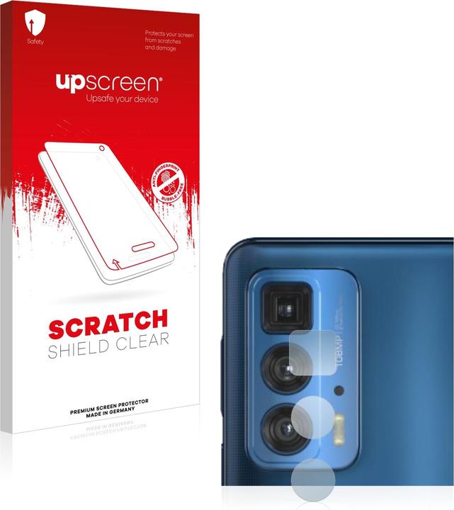 Actual product image upscreen Scratch Shield Protector (1 Piece, Motorola Edge 20 Pro)