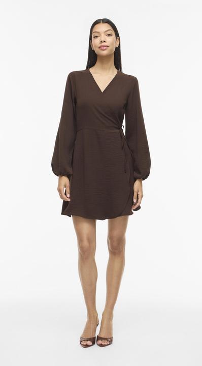 Image du produit Vila VILOVIE Kurzes Kleid mit V-Ausschnitt (36)
