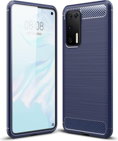 Actual product image MU Style Carbon Fiber TPU Softcase Series (Huawei P40)