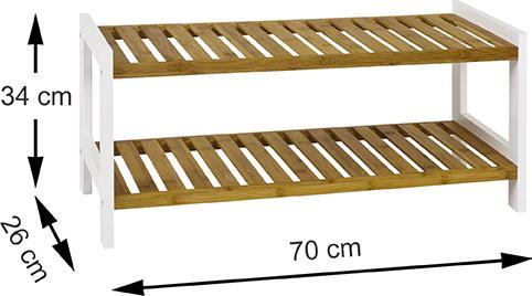 Productafbeelding HAKU Möbel Schoenenrek (70 x 26 x 34 cm)