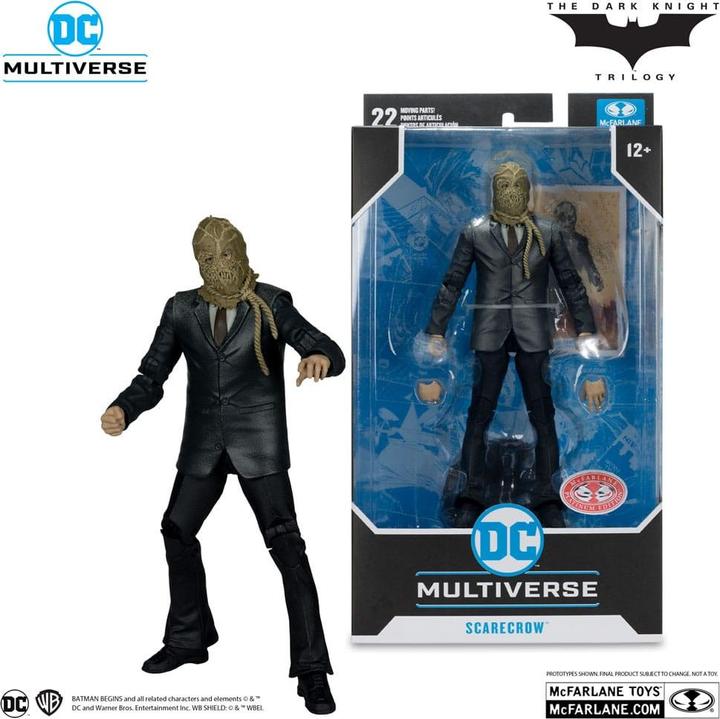 Image du produit McFarlane Batman Begins DC Multiverse figurine Scarecrow (Chase Version) 18 cm