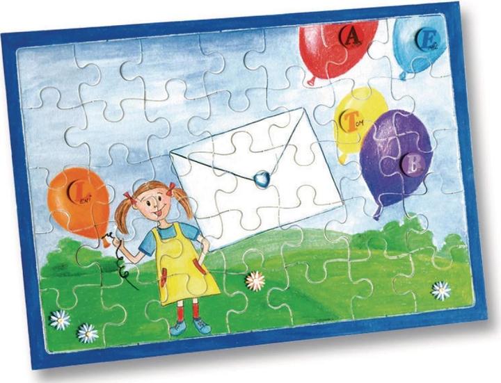 Produktbild Folia Papp Puzzle A4 mit Legerahmen (35 Teile)