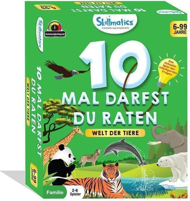 Produktbild HCM Kinzel 10 Mal darfst du raten - Welt der Tiere (Deutsch)