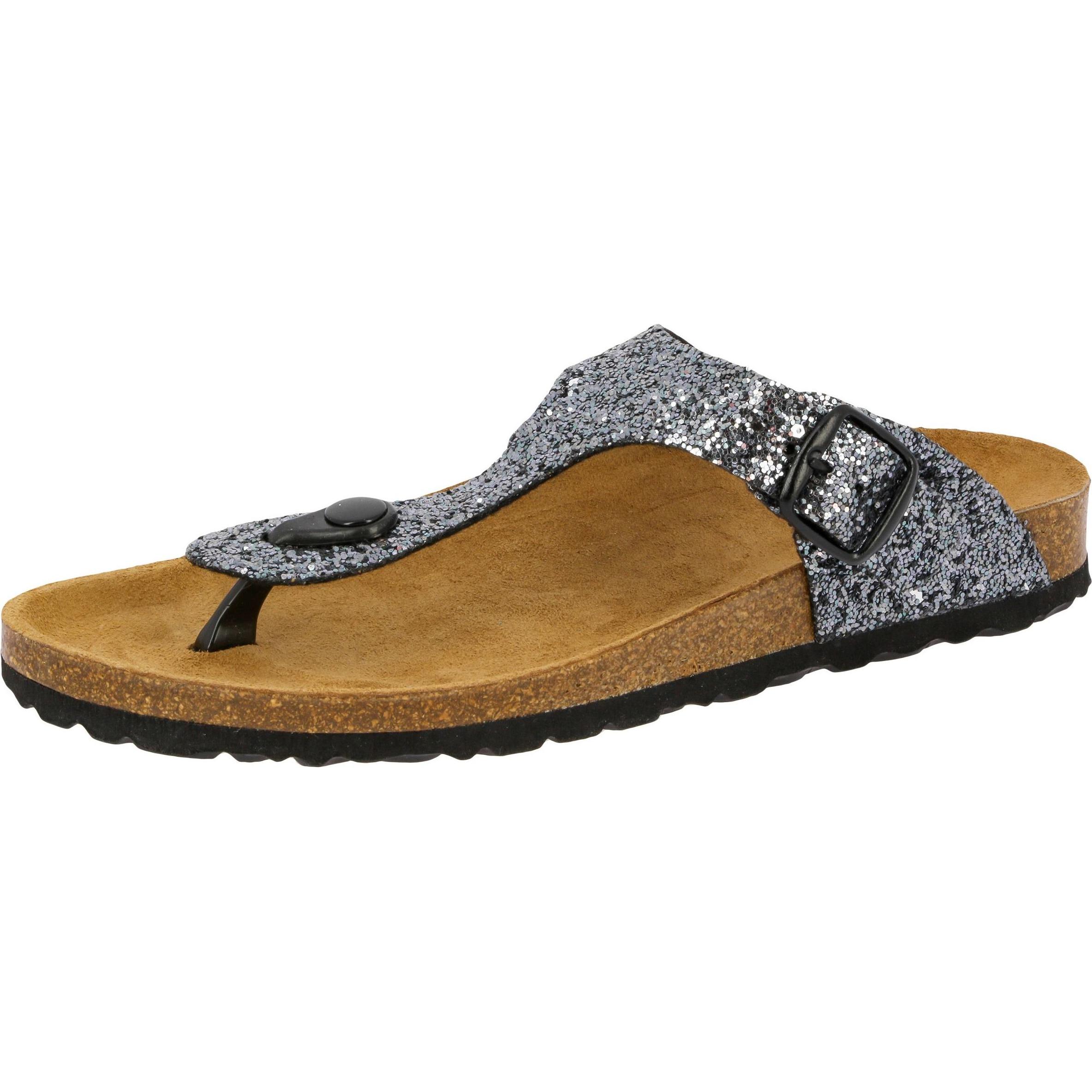 Lico, Damen, Flip-Flop, Bioline Glisto, Grau, (40)