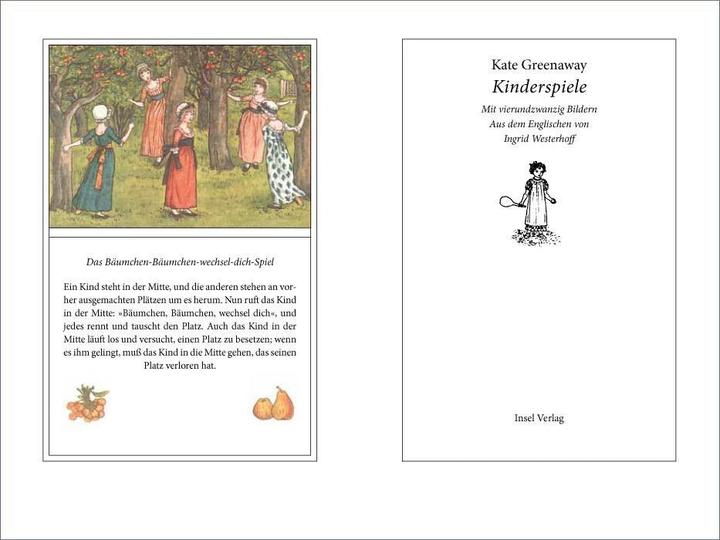Produktbild Kinderspiele (Deutsch, Kate Greenaway, 2017)
