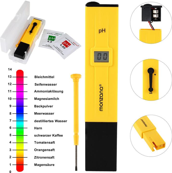 Actual product image Monzana Water tester