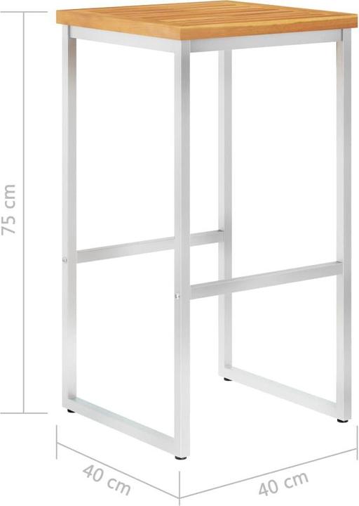 Produktbild vidaXL Barstuhl