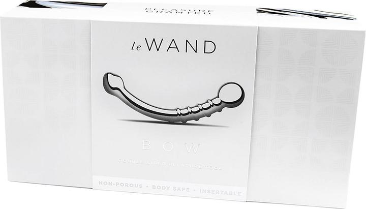 Actual product image Le Wand Bow stainless steel dildo