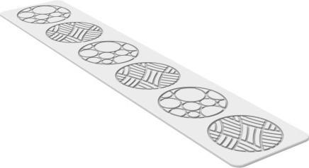 Produktbild Silikomart Tapis en silicone - Snowball