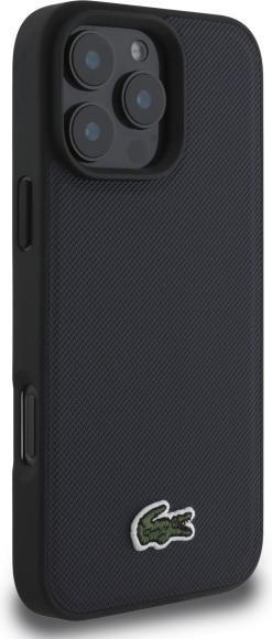 Produktbild Lacoste LCHMP16LPVCV iPhone 16 Pro 6.3" granatowy/navy hardcase Iconic Petit Pique MagSafe (Apple iPhone 16 Pro)