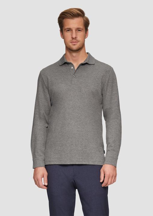 Produktbild s.Oliver Polo-Shirt Poloshirt im Slim Fit (L, S)