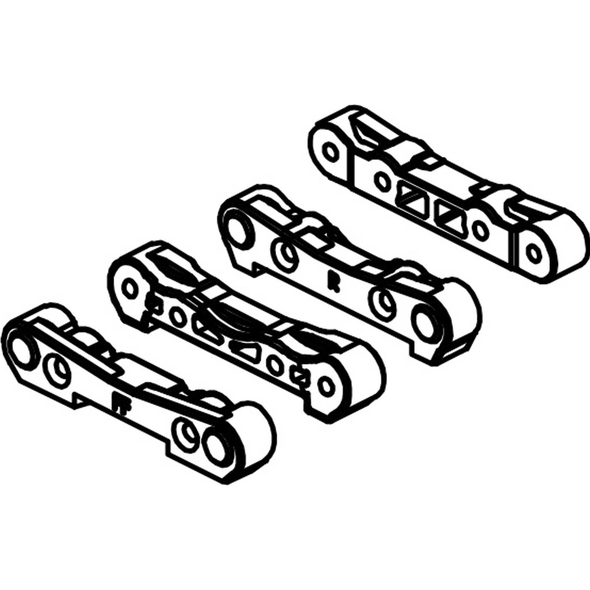 Absima Suspension Hinge Pin Holder F/R