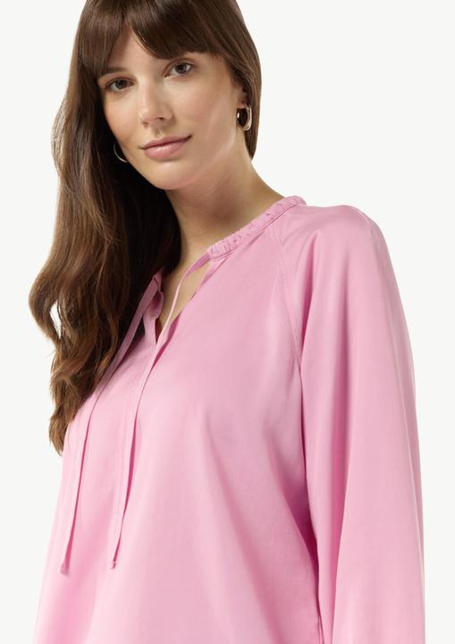 Produktbild Comma Bluse Tunikabluse aus Lyocell mit Logo-Knöpfen (34)