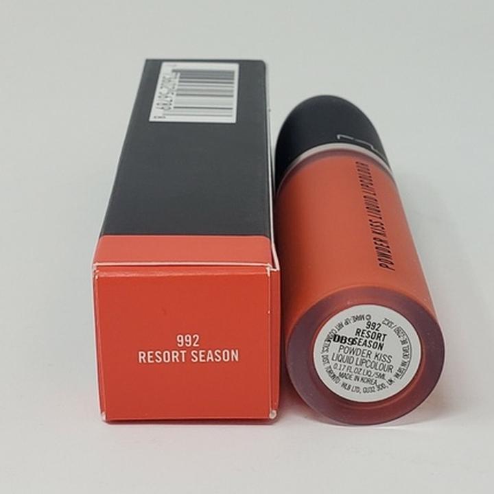 Produktbild MAC Cosmetics Powder Kiss Liquid Lipcolour (992 Resort Season)