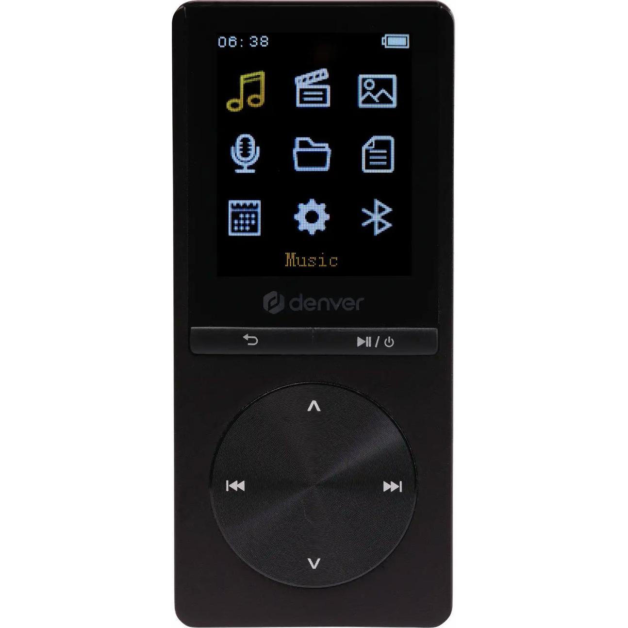 Denver MP-1820B (4 GB), Lettore MP3 + dispositivo audio portatile, Nero