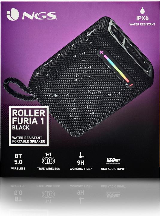Produktbild NGS Roller Furia 1 BT Lautsprecher (9 h, Akkubetrieb)