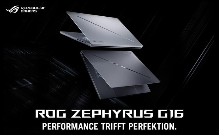 Image du produit ASUS ROG Zephyrus G16 RTX 5070 Ti (16", Intel Core Ultra 9 285H, 32 Go, 2000 Go, DE)