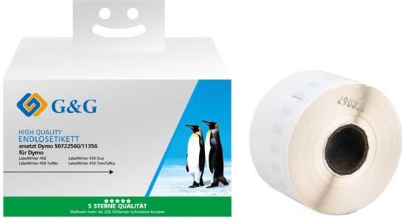 G&G Etiketten 41 x 89 mm 1 st. BM-D-G-11356 Adresetiketten