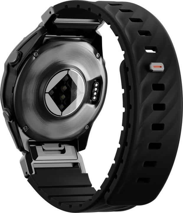 Produktbild Uniq Fluo Strap for Garmin 26mm Black (26 mm, Edelstahl, Kunststoff, Silikon)