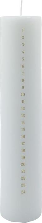 House Doctor Bougie calendrier, HDForest, Blanc (1 pcs)