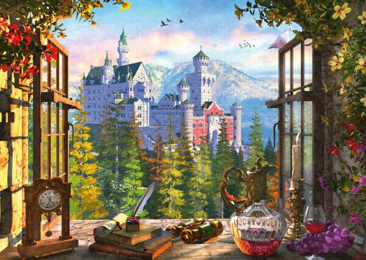 Actual product image Schmidt Spiele View of the fairytale castle (1000 pieces)