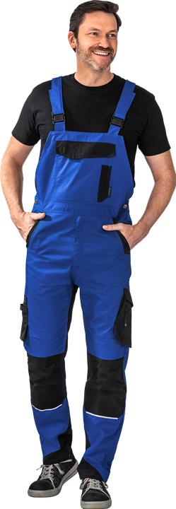 Kornblumenblau/Schwarz