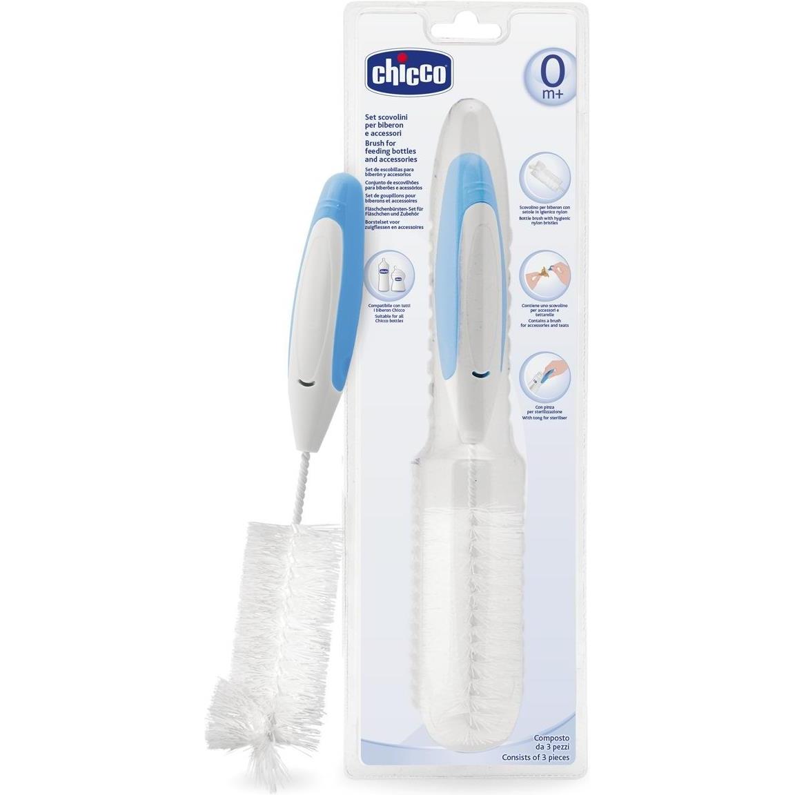 Chicco, Babyflasche Zubehör, Flaschenbürstenset