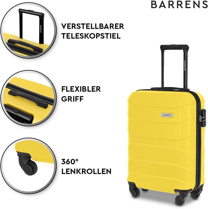 Immagine prodotto Barrens Reisekoffer mit Zahlenschloss (60 l)