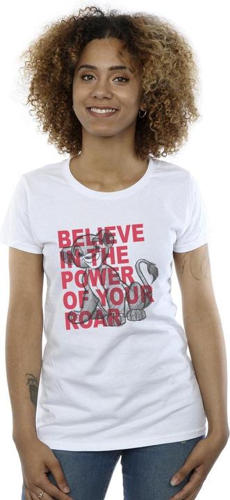 Actual product image Disney Womens/Ladies The Lion King Power Of Roar Cotton T-Shirt (XL)