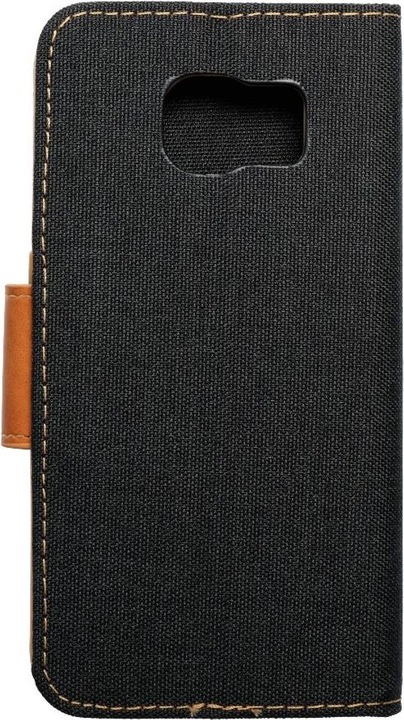 Produktbild König Design Handyhülle für Samsung Galaxy S6 Schutztasche Wallet Cover 360 Case Etui Schwarz (Samsung Galaxy S6)
