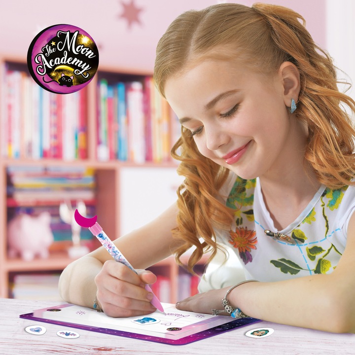 Actual product image Lisciani The Moon Academy Moon Magic Pens & Diary