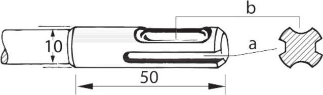 Actual product image Bosch Professional Zubehör EXPERT SDS plus-7X hammer drill, 24 x 400 x 450 mm (24.0 millimetres)