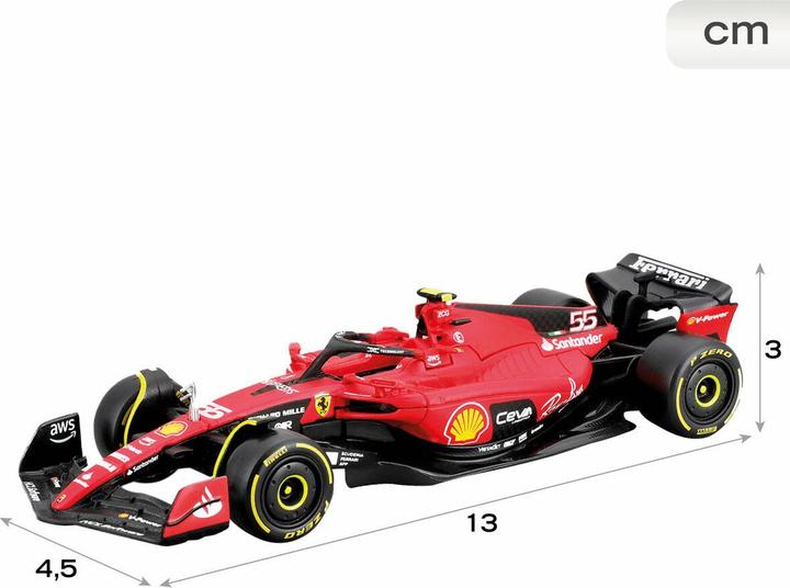 Produktbild Bburago F1 Ferrari SF-24 '24 2er-Set 1:43 Modellauto