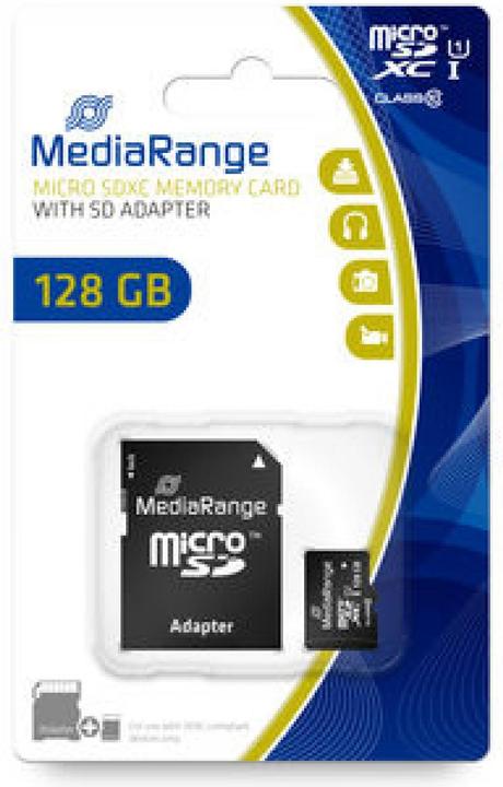 Actual product image MediaRange MR945 (128 GB, microSDXC, U1, UHS-I)