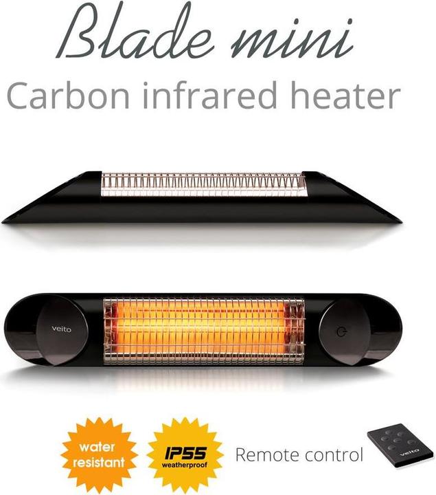 Actual product image Veito Infrared heater Blade Mini (1200 W)
