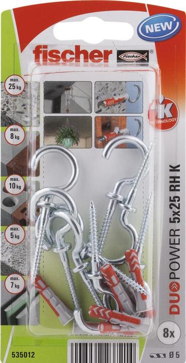 Fischer SB Nylondübel (8 Stk.)