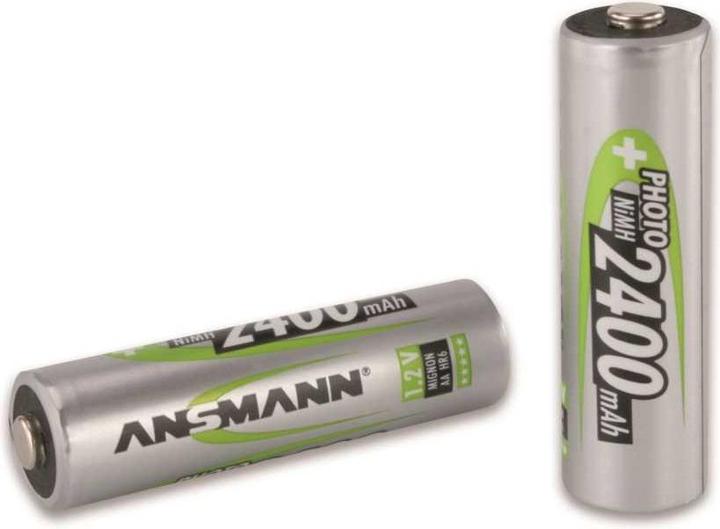 Produktbild Ansmann NiMH-Akku Mignon 2400mAh Photo 4er-Blister (4 Stk., AA, 2400 mAh)