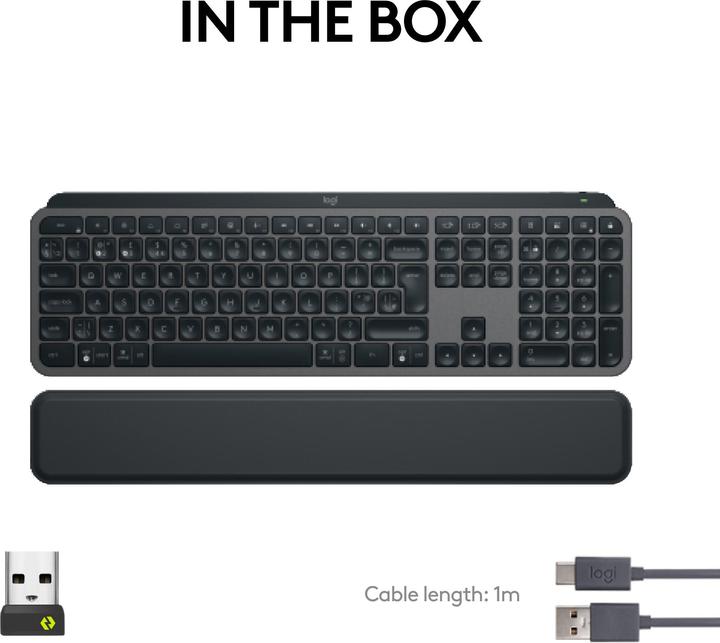 Image du produit Logitech MX Keys S Plus (DE, Sans fil)