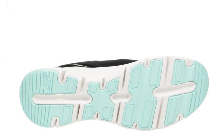 Actual product image Skechers 149413/BKMN Arch Fit-Gentle Stride Women's Sneaker Trainers Sports Shoes black/mint green/we (37)