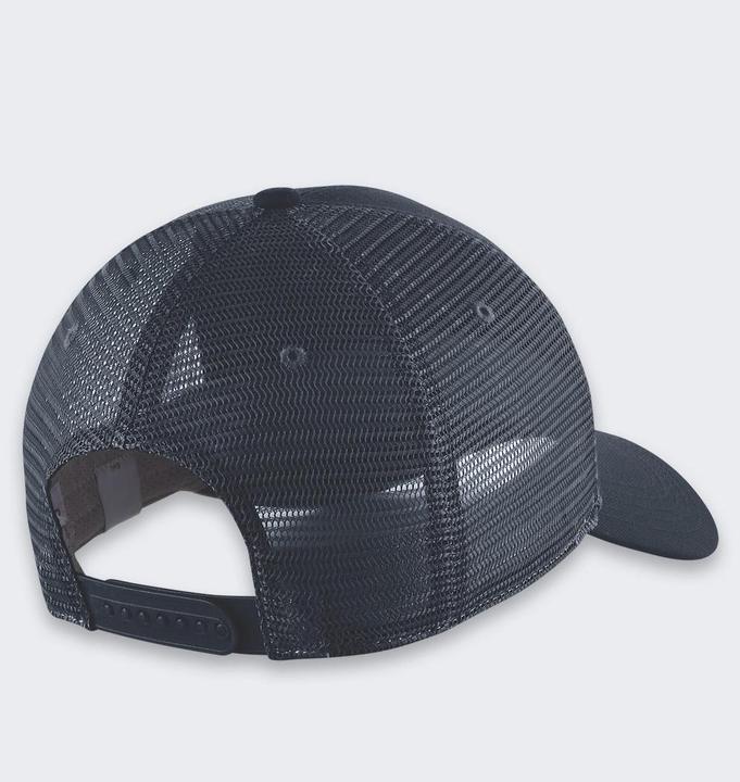 Actual product image Carhartt Marineblaue Kappe aus Canvas mit Netzrücken