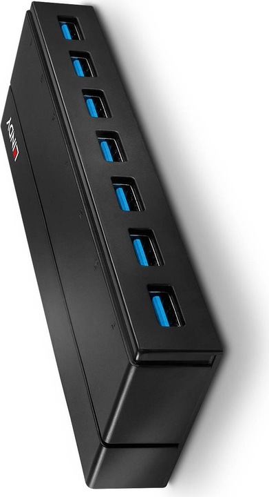 Actual product image Lindy 43228 (USB-B, 7 Ports)