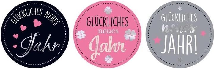 Immagine prodotto Avery Adesivo su rotolo Anno Nuovo 50 pezzi Grigio/Rosa/Nero