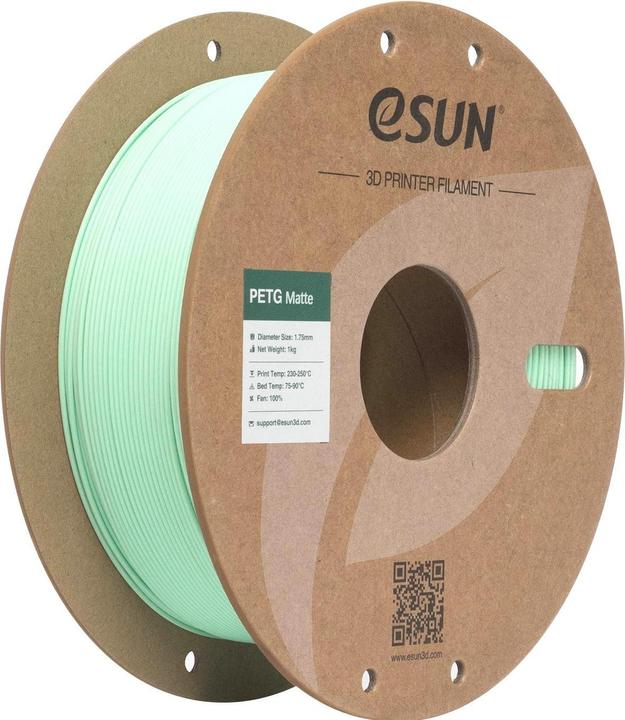 Produktbild eSUN Filament PETG-Matte Mint 1.75 mm 1 kg (PETG, 1.75 mm, 1000 g)