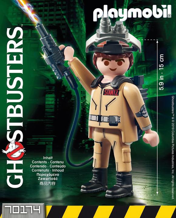 Immagine prodotto Playmobil Figura da collezione Ghostbusters R. Stantz (70174, Playmobil Acchiappafantasmi)