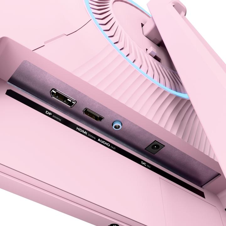 Actual product image Arozzi TFT Nova 24" IPS 200Hz pink (1920 x 1080 pixels, 24")