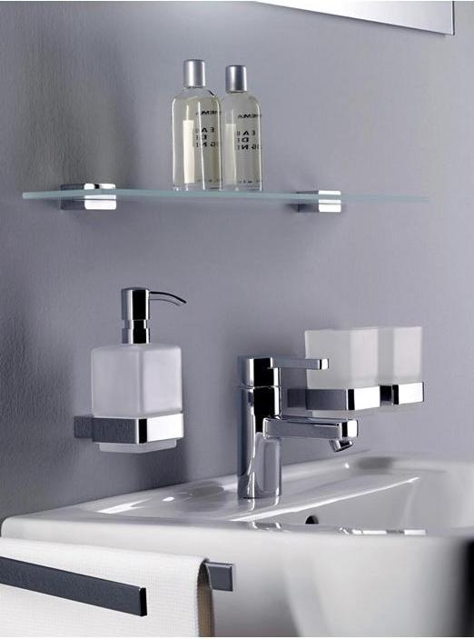 Actual product image Emco Soap dispenser with holder Loft chrome 052100101