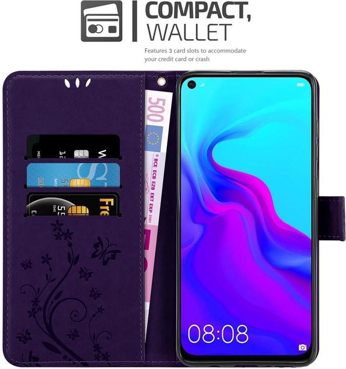 Immagine prodotto Cadorabo Copertina del libro di fiori (Huawei Nova 4)