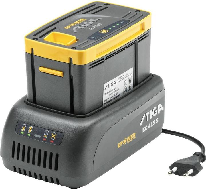 Actual product image Stiga Battery BL 500e leaf blower incl. battery, incl. charger 48V (Rechargeable battery operated, Leaf blower)