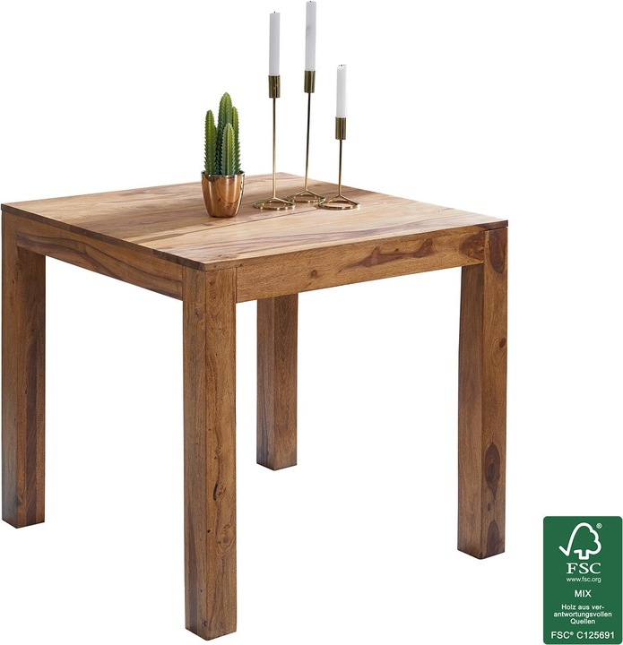 Actual product image Wohnling Mumbai (80 x 80 x 76 cm)